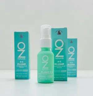 سيروم حمض الهيالورونيك من ماركة أوز ناتشورالز (Plump Hyaluronic Acid Serum) بحجم 30مل ترطيب عمي