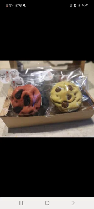 كوكيز لذيذ بحشوات مختلفه