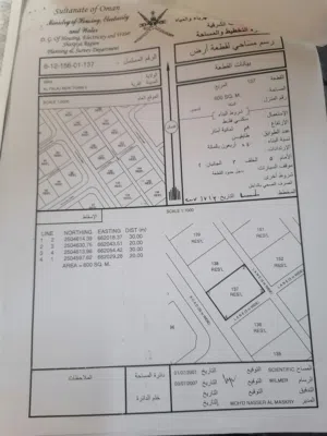 Residential Land for Sale in Al Sharqiya Ibra