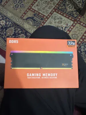 للبيع رامات 32gb ddr 5جديدات غير مستخدمات