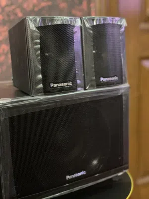 سماعات Panasonic أصلية جديدة كرت مع سبووفر وريموت صوت قوي ونقي مناسب للمسرح المنزلي جديد غير مستعملل