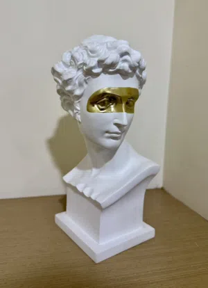 Statue of David bust