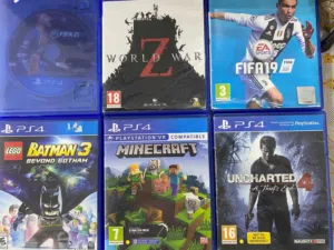 اشرطه ps4 مستخدمة