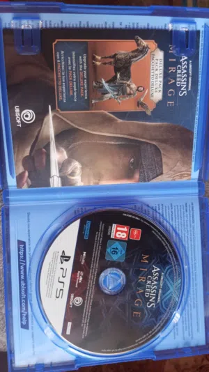 سي دي Assassins Creed Mirage CD PS5 للبيع