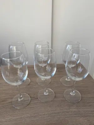 Beautiful high quality wine glasses from IKEA