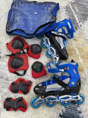 Blue skating 39-42 size it have with it shields clean and ready little used