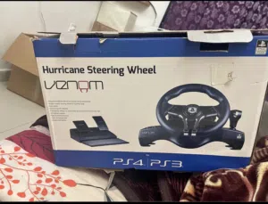 Venom gt steering wheel ps4 ps3 only 1 in oman expat leaving