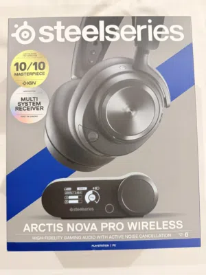 أقوى سماعة ألعاب SteelSeries Nova Pro Wireless (نظيفة)