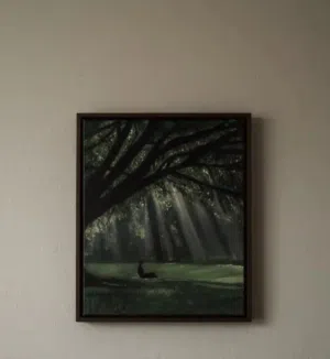 لوحه فنيه زيتيه رسمتها بنفسي