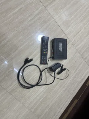 Dish TV set top box with card