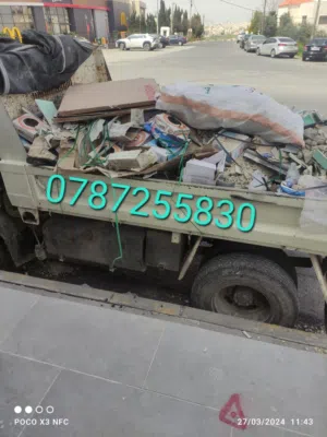 قلاب لنقل جميع مواد البناء وإزالة طمم بأسعار مناسبه