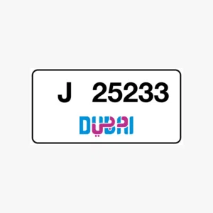 Dubai number for sale 25233 J