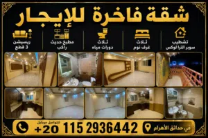 شقة جميلة ونظيفة في موقع استراتيجي بي 18 الف