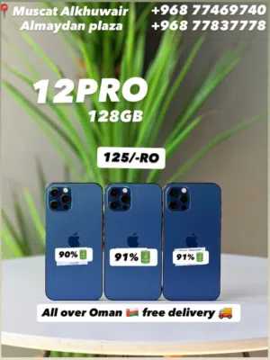 iPhone 12 Pro 128 GB Smooth Phone - Good and fine condition
