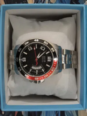New Eliz Swiss metallic watch