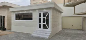 كرفان ضد الحريق تصميم حسب طلب