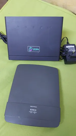 رواتر زين ورواتر Linksys بحاله ممتازه للبيع