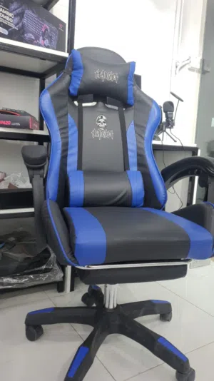 ADLUX Ergonomic Gaming Chair Black Adjustable Reclining