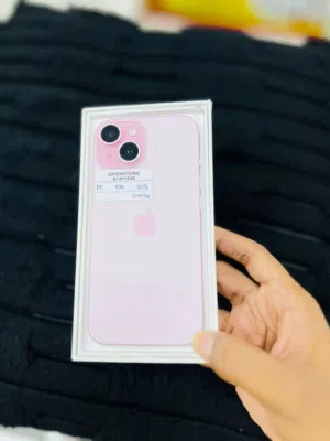 iPhone 15 -128 GB - Box piece- Satisfactory phone