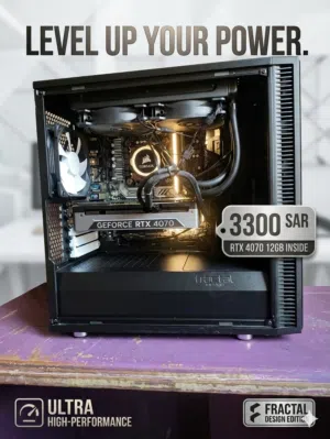 كمبيوتر مكتبي جمينج rtx 4070 12gb