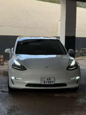 تيسلا موديل 3 2020 كهربائية  صالون / سيدان  حالة ممتازة فحص كامل ترخيص طويل