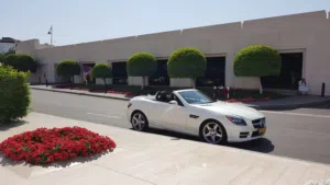 مرسيدس SLK300 للبيع بحالة ممتازة جداً 2016