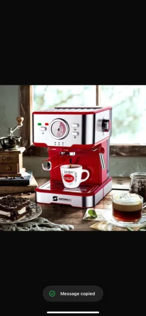 آلة الإسبريسو SAYONAPPS اختبر التميز بـ20 بار، الآن بسعر عرضي