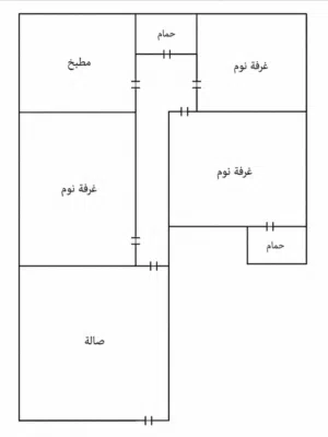 110 m2 3 Bedrooms Apartments for Rent in Muscat Al-Hail