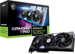 MSI Gaming RTX 5060 Ti 8G Gaming Trio OC Graphics Card كرت شاشه RTX 5060 TI