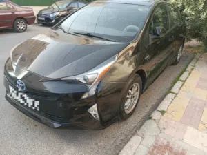 تويوتا بريوس موديل 2018 لون أسود، هايبرد بطاريه نيكيل،وارد الوكاله قابل للتفاوض