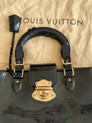 Louis Vuitton Amarante Monogram Vernis شنطة يد من لويس فيتون اصلية Avenue Bag -Original