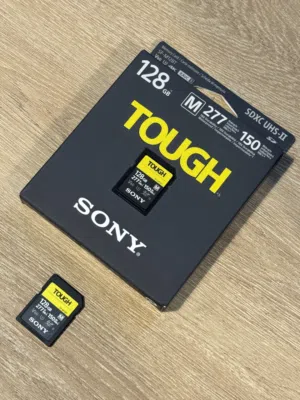 Sony 128GB SF-M Tough Series UHS-II SDXC Memory Card ممري