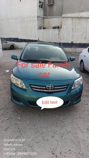 Toyota corolla 2009  good conditions
