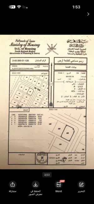 ارض سكنية  في الشاطر السابعه قريب البيوت ومسجد خالد بن الوليد