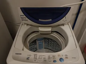 *غسالة توشيبا أوتوماتيك مزودة بدبToshiba Automatic Washing Machine with Crystal Drum Model AW-F805MB