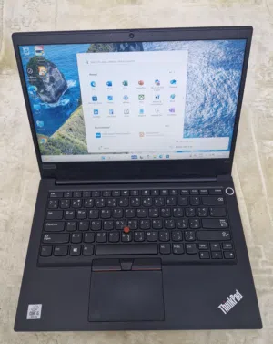 Lenovo E14 core i5-10th Generation-256 GB SSD- 8GB RAM-14" display windows 11 orginal adapter