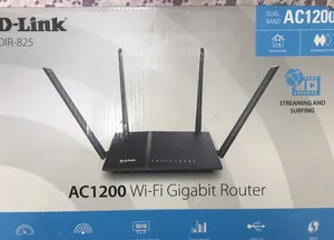 D Link Dual Band Gigabit Router Wireless AC1200, DIR-825