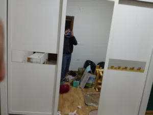 غرفه نوم لاتيه 18 مستعمله بحاله جيده