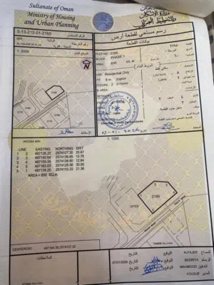 Residential Land for Sale in Al Dhahirah Ibri