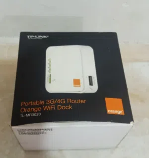 TP-Link Orange WiFi Dock 3G/4G راوتر دنانير للقطعتين5 بسعر
