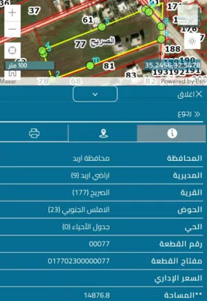 Residential Land for Sale in Irbid Al Sareeh