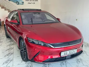 byd han 2021 فحص كامل لون خمري  بي واي دي البطاريه الكبيره