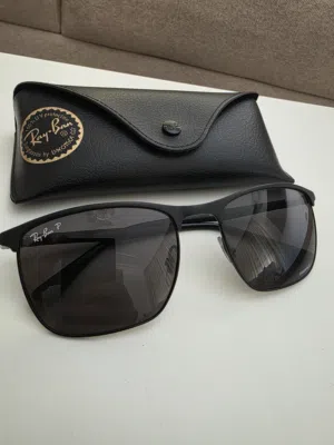 نضارة Rayban Chromance ايطالي اصلي عدسات polarized قياس العدسة 57