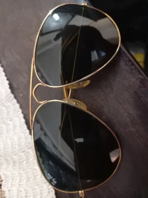 العنوان: نظارة Ray-Ban Aviator أصلية Vintage صنع أمريكا B&L