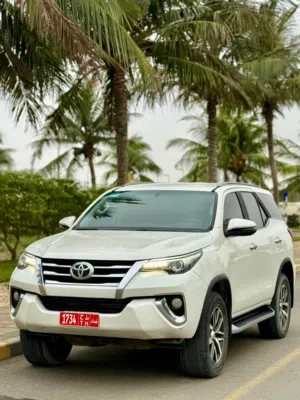 Toyota Fortuner SUV for Daily Rent - White, Gasoline, Automatic Transmission