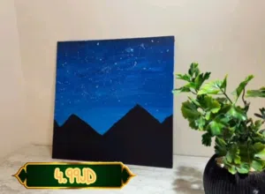 لوحات مرسومه يدويا بالألوان الاكريليك