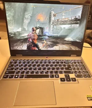 i7 14th Gen - RTX 4060 8GB - 16GB RAM 5600MHz DDR5 - Gaming Laptop Lenovo LOQ بحالة ممتازة جداً
