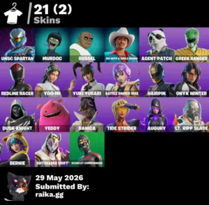 حساب فورت نايت  رايق ورخيص مرر
