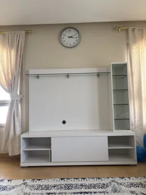 White TV unit
