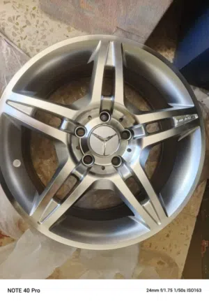 للبيع طقم جنطات مرسيدس AMG مقاس 15 جديد